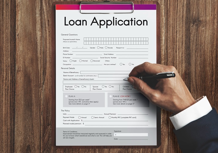 Personal loan agreement.